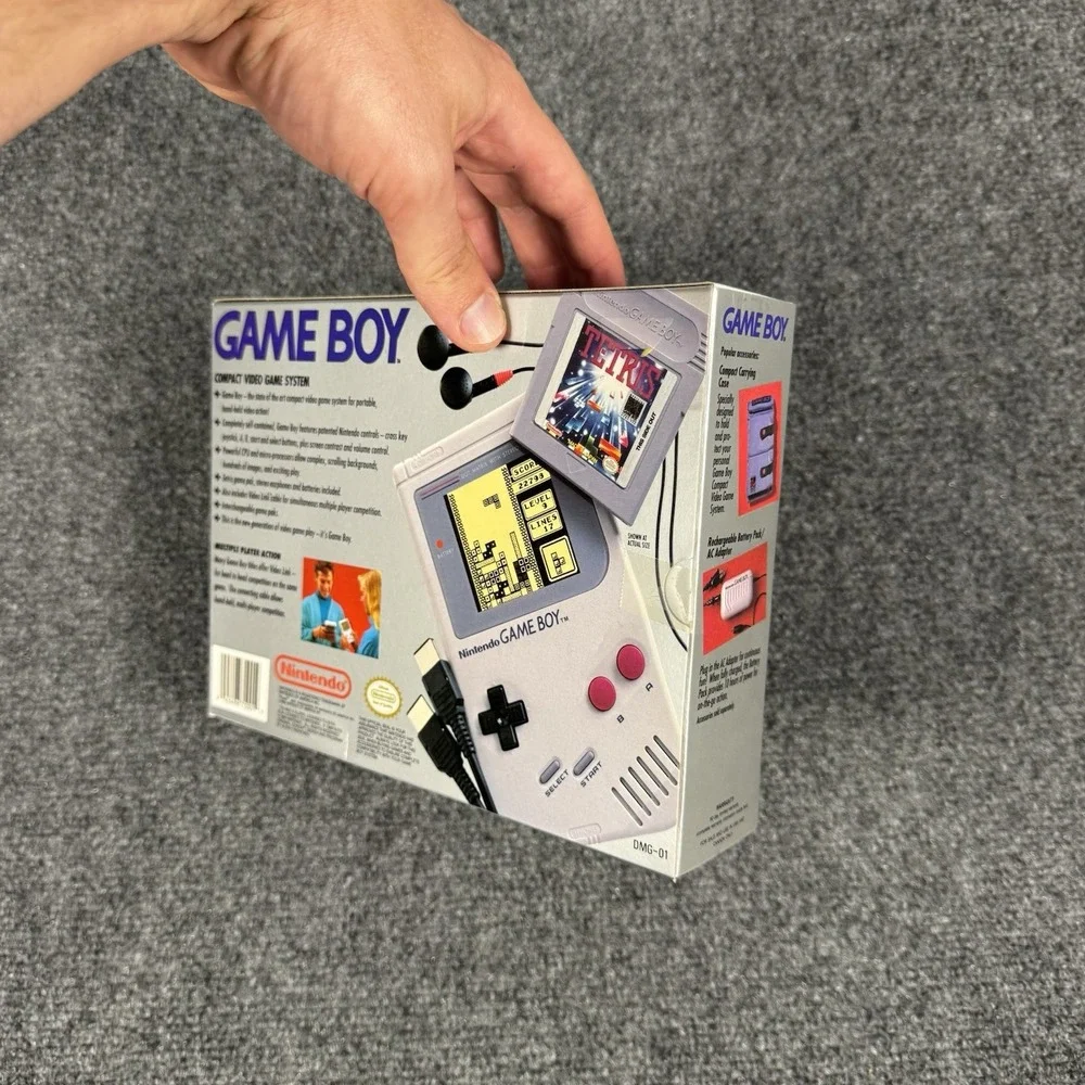 Vintage 1989 Nintendo Gameboy DMG-01 Box Only
